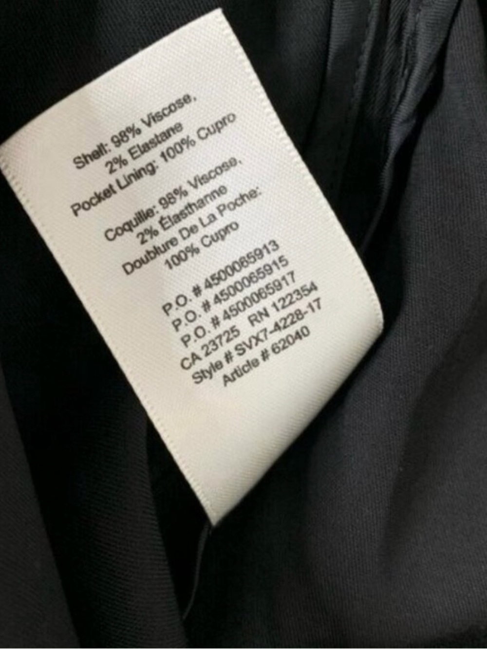 Wilfred Free Aritzia Long Blazer Trench Coat Jacket Lightweight Black Satin S - Picture 6 of 7